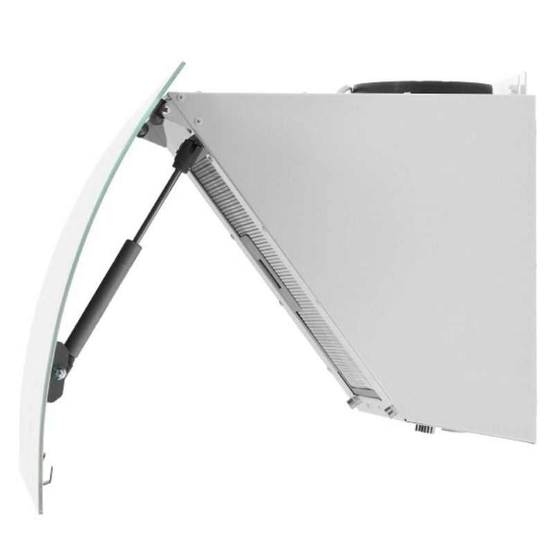 AKPO WK-4 Clarus 60 White chimney hood (600mm; curved white glass front) AGD - Produkty/Okapy kuchenne Your Sports Performance