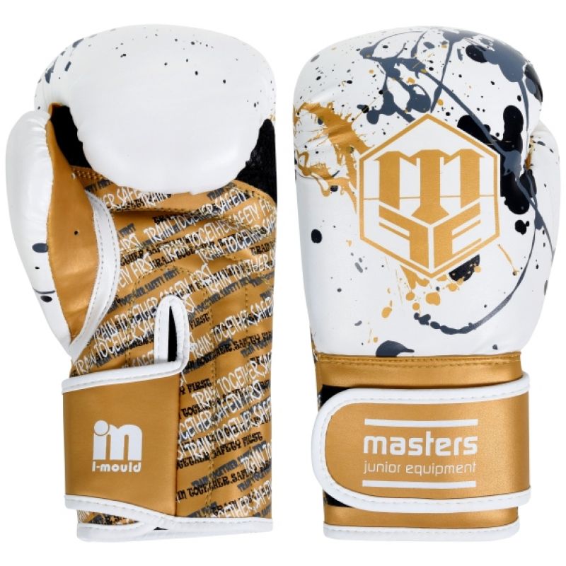 Boxing gloves MJE - RPU-ART0101709-GOLD-8OZ Accessories/Gloves Your Sports Performance
