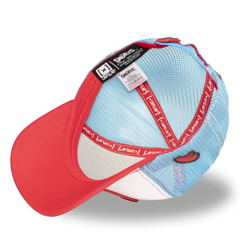 Capslab Smurfs Papa Smurf Trucker Cap - CL/SMU/1/CT/PAPAB Capslab