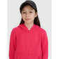 Girls' sweatshirt with a zipper and a hood 4F 4FJWSS25TSWSF1706-55S *Kategoria tymczasowa Your Sports Performance