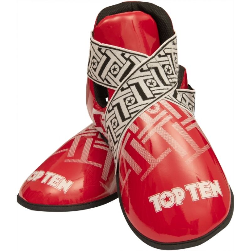 TOP TEN OSTT-PU "SUPERLIGHT PRISM" Foot Protectors (WAKO APPROVED)