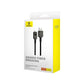 Baseus Unbreakable USB-IP cable 2.4A 1m (black) In preparation Your Sports Performance