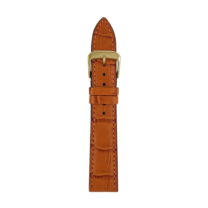 Zeppelin brown leather strap, 18 mm Akcesoria sportowe i turystyczne/Zegarki sportowe Your Sports Performance
