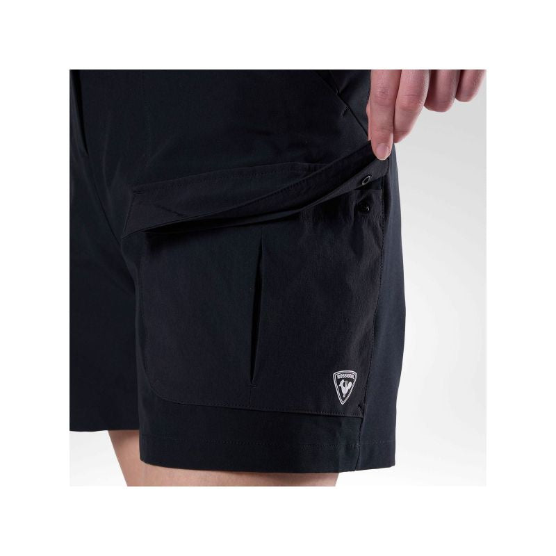 ROSSIGNOL Women's W Hiking Cargo Short 5' Black