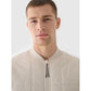 Men's down vest with stand-up collar 4F 4FRAW24TVESM171-12S 4f
