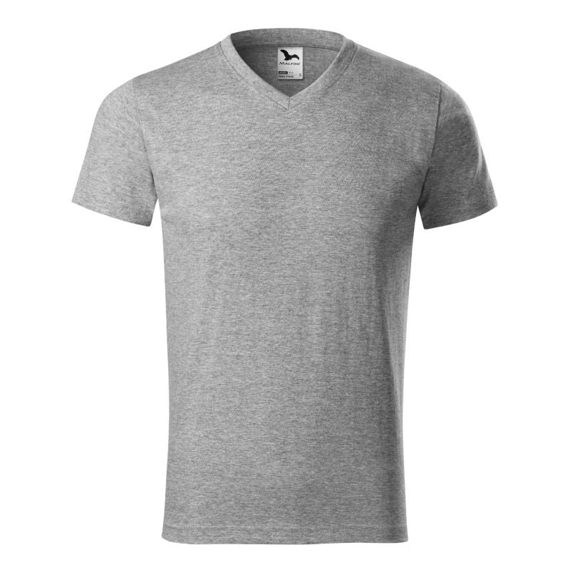 T-shirt Malfini Heavy V-neck M MLI-11112 dark gray melange Clothing/Lifestyle/T-shirts/Malfini Malfini