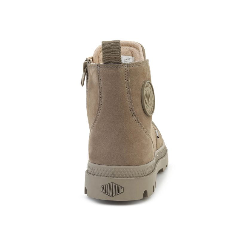 PALLADIUM PAMPA HI ZIP NBK 2 DUSKY GREEN 74981-308