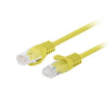 PATCHCORD CAT.6 UTP 1.5M YELLOW FLUKE PASSED LANBERG 10-PACK Kable, gniazda i wtyki/Patchcable Your Sports Performance