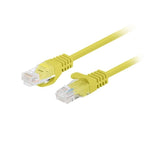 PATCHCORD CAT.6 UTP 1.5M YELLOW FLUKE PASSED LANBERG 10-PACK Kable, gniazda i wtyki/Patchcable Your Sports Performance