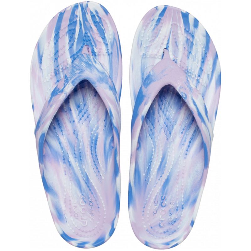 Crocs Kadee II Marbled Flip Flip Flops W 208331 5PT Footwear/Lifestyle/Crocs Crocs