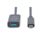 Digitus Active USB 3.2 Gen2 10G Extension Cable, USB-C - USB-A, 5m Kable i adaptery/Kable USB Your Sports Performance