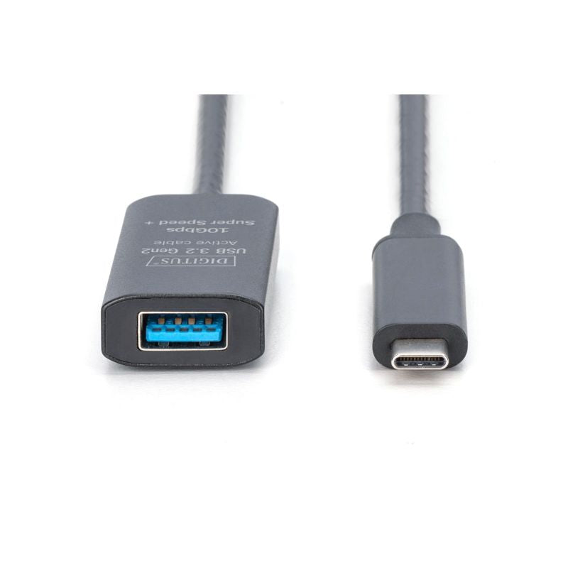 Digitus Active USB 3.2 Gen2 10G Extension Cable, USB-C - USB-A, 5m Kable i adaptery/Kable USB Your Sports Performance