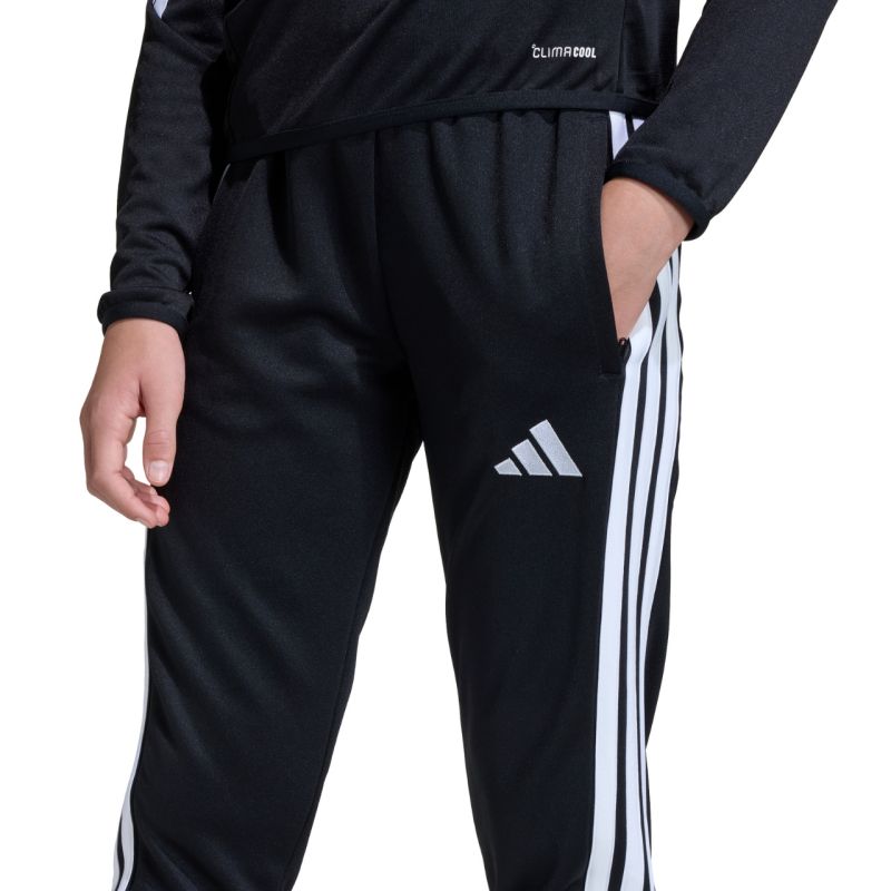 adidas Tiro 26 League Training Slim Kids Pants Black and White JY7117 In preparation Your Sports Performance