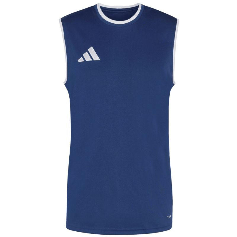Men's adidas Entrada 26 Sleeveless Jersey Navy Blue KB3930