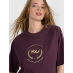Women's oversize printed T-shirt 4F 4FRSS25TTSHF2791-50S *Kategoria tymczasowa Your Sports Performance