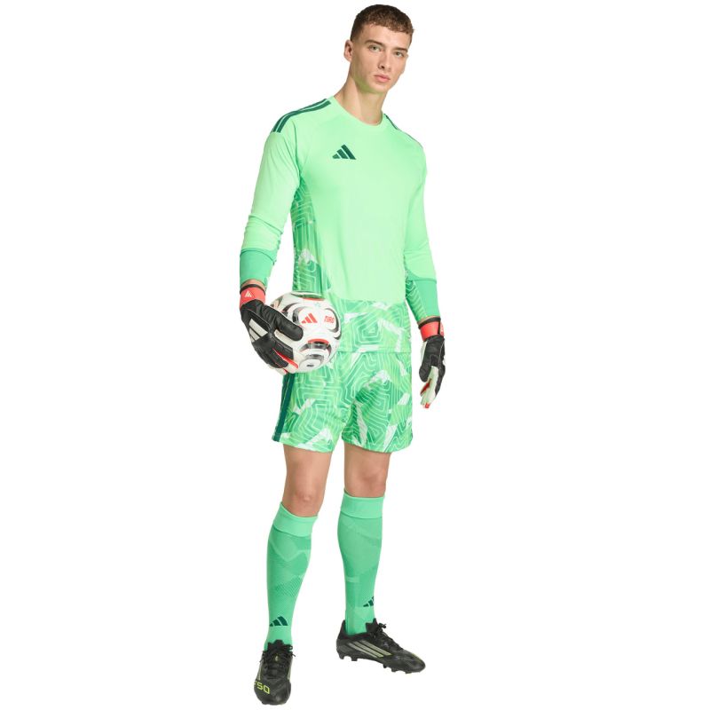 Men's adidas Tiro 26 Competition Goalkeeper Jersey Long Sleeve Green KB5249