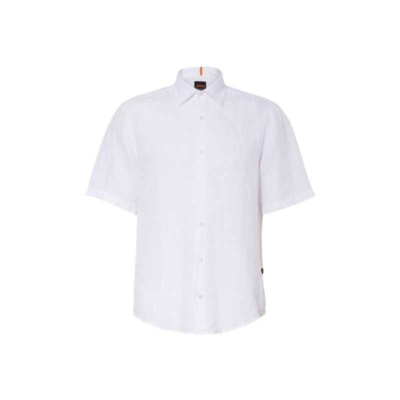 BOSS Relegant_6-short_M BIANCO shirt (50537331-100) In preparation Your Sports Performance