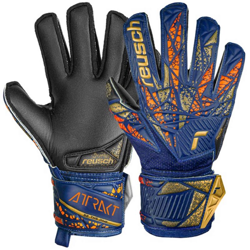 Reusch Attrakt Silver Jr 5472215 4411 Goalkeeper Gloves Accessories/Gloves Your Sports Performance