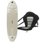 VIRTUFIT SUP BOARD CRUISER 305 - SAND BEIGE - WITH KAYAK SEAT, ACCESSORIES AND STRETCHER BAG In preparation Your Sports Performance