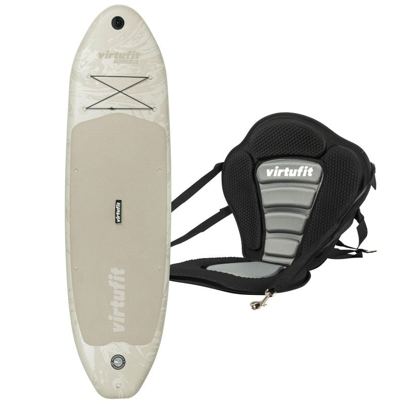 VIRTUFIT SUP BOARD CRUISER 305 - SAND BEIGE - WITH KAYAK SEAT, ACCESSORIES AND STRETCHER BAG In preparation Your Sports Performance