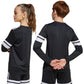 adidas Squadra 25 Long Sleeve Jersey for Kids Black and White JJ0047 In preparation Adidas