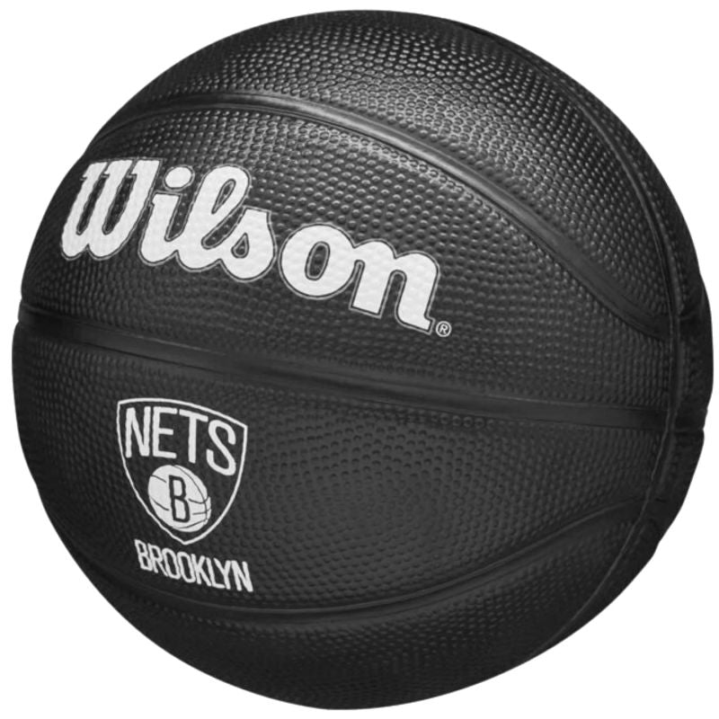 Ball Wilson Team Tribute Brooklyn Nets Mini Ball Jr. WZ4017604XB Accessories/Balls/Basketball Your Sports Performance
