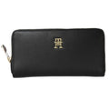 Tommy Hilfiger Poppy Plus Large Women's Wallet, Black, One Size - AW0AW15586-BDS Akcesoria i sprzęt koszykarski/Saszetki, nerki Your Sports Performance