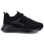 Women's black leather shoes Vinceza FIO27-67006