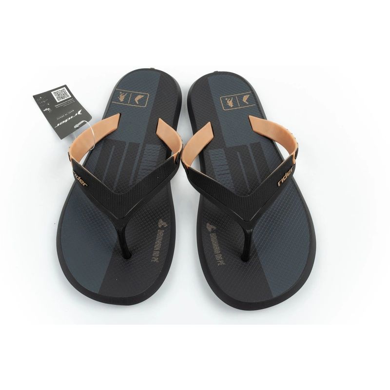 Rider shoes men's sports flip-flops R1 Prime comfortable slippers black Rider