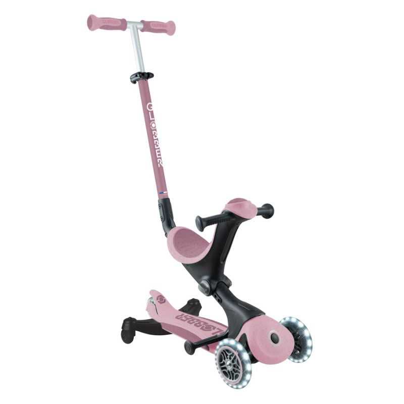 Scooter with ride-on seat GO•UP DELUXE LIGHTS ECOLOGIC 360 (697-510) Accessories/Skating/Hulajnogi/Traditional/For kids/Globber Your Sports Performance