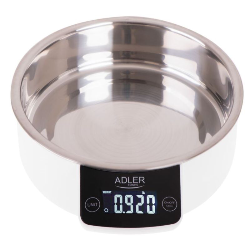 Adler AD 3166 kitchen scale (black) AGD - Produkty/Wagi kuchenne Your Sports Performance