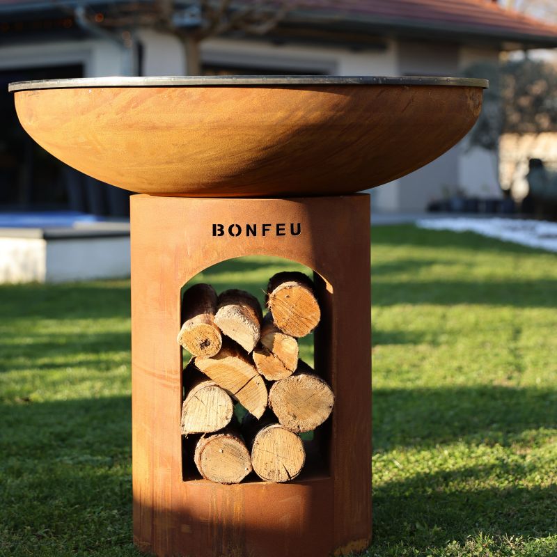BF Bonbiza XL Open rusty garden fire pit In preparation Your Sports Performance