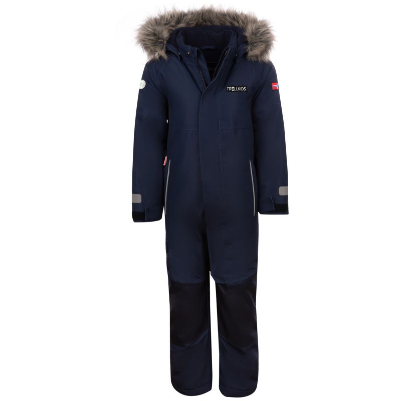 Trollkids Kids Kirkenes Snowsuit sports black (387-100) In preparation Your Sports Performance