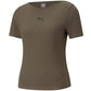 T-shirt Puma Her Ribbed Slim Tee Grape Leaf W 531917 44 Clothing/Training Puma