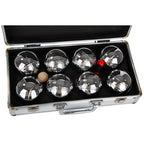 8-PIECE PETANQUE BALLS - BOULE PETANQUE ALUMINUM SUITCASE ENERO Accessories Your Sports Performance