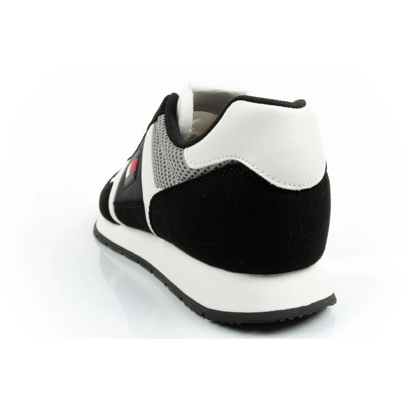 Tommy Hilfiger Men's Tjm Runner Casual Black Sneakers Tommy Hilfiger