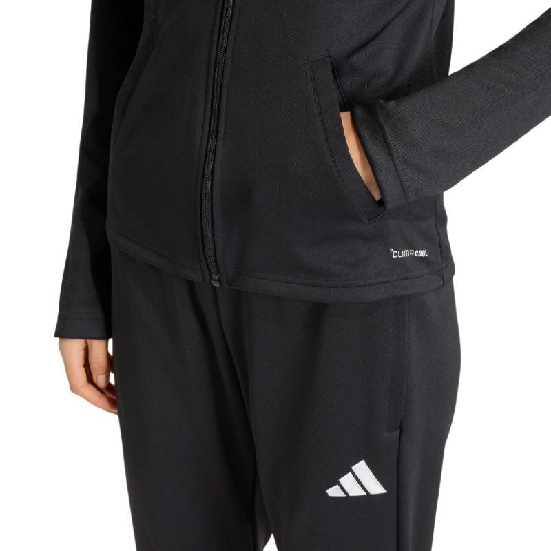 adidas Entrada 26 Track Women's Training Jacket Black JZ6597