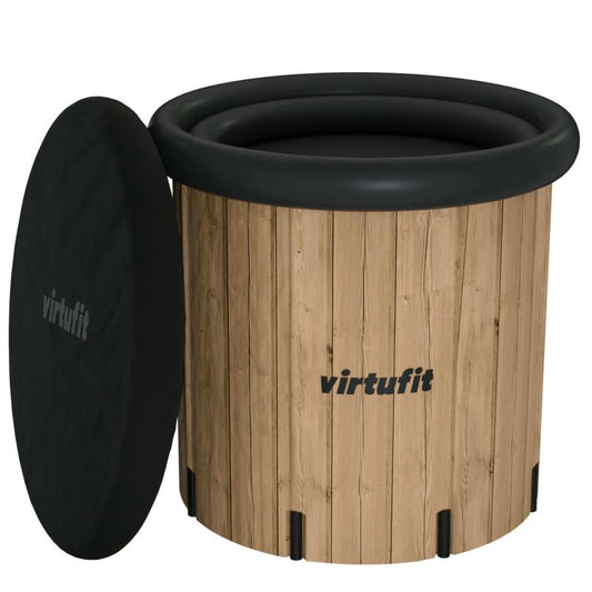 VIRTUFIT ICE BATH XXL - 375 LITERS - IMITATION WOOD - WITH ACCESSORIES In preparation Your Sports Performance