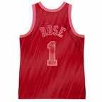 Mitchell & Ness NBA Jersey Swingman Monochrome Chicago Bulls Derrick Rose - TFSM1280-CBU08DRSRED1 Koszulki NBA Your Sports Performance