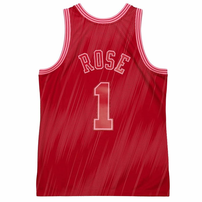 Mitchell & Ness NBA Jersey Swingman Monochrome Chicago Bulls Derrick Rose - TFSM1280-CBU08DRSRED1 Koszulki NBA Your Sports Performance