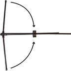 NET WITH ENERO POSTS 310X73CM 2IN1 FOR TENNIS, FOOT VOLLEY Accessories Your Sports Performance