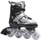 ROLLER SKATES-ROLLER SKATES-ICE SKATING 4IN1 ENERO PRO LED 38-41 GRAY Sport/Skate/Rolki Your Sports Performance