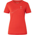 SUPER.NATURAL W BERGGLÜCK TEE, red