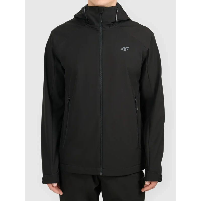 Men's hooded softshell jacket 4F 4FWAW26TSOFM608-20S