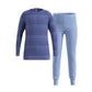 Thermal underwear - Odlo Set long ACTIVE WARM SET size 104cm Blue Odzież militarna/Bielizna termoaktywna Your Sports Performance