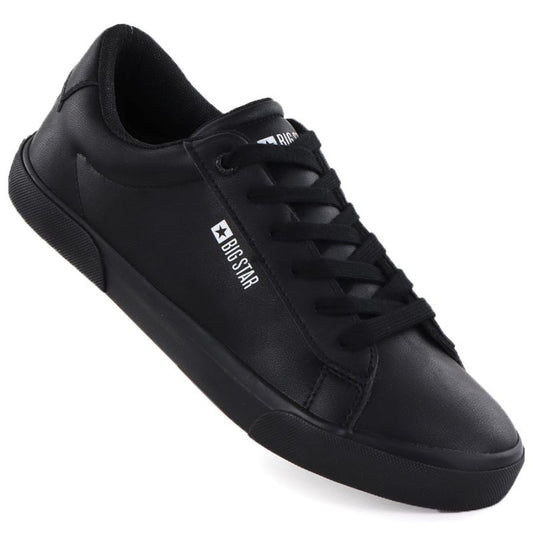 Men's low-top sneakers, eco-leather, black, Big Star TT174002 To be categorized Your Sports Performance