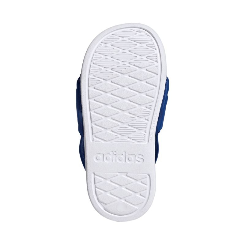 Adidas Adilette Estrap 2.0 children's flip-flops white and blue HQ9196