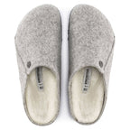 Birkenstock Zermatt Light Gray Wool Felt Insulated Men's/Women's Slippers Regular Wide (1015092) In preparation Your Sports Performance