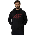 Men's sweatshirt 4F M2548 deep black 4FWMM00TSWSM2548 020S