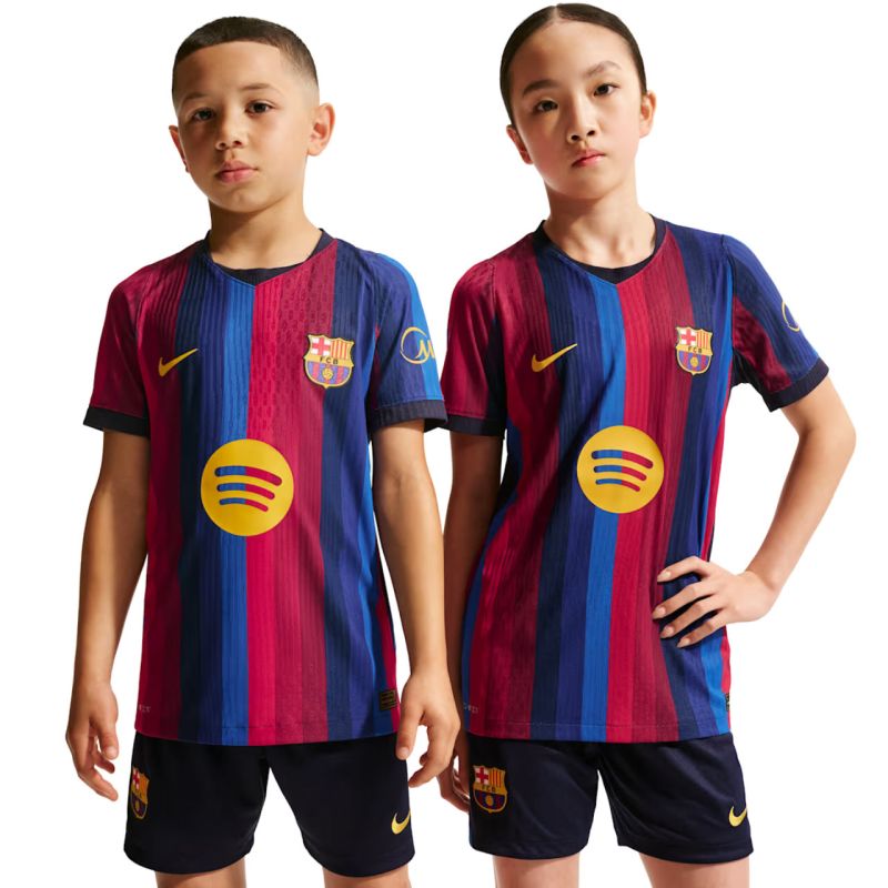 Nike FC Barcelona 2026/27 Match Home Kids' Shirt Blue and Burgundy II1836 683